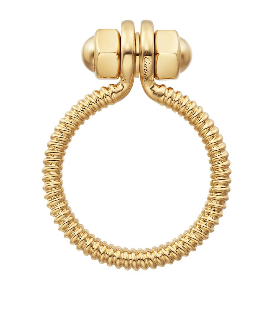 Yellow Gold Écrou de Cartier Ring WHITE Image 4