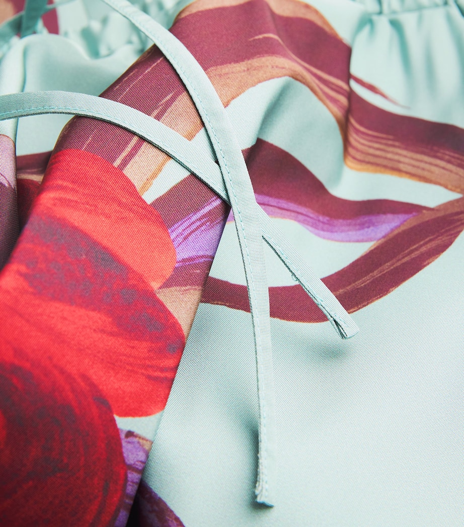 Floral Drawstring Midi Skirt BU01PEONY PLACEE Image 5