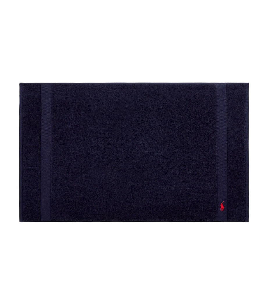 Ralph Lauren Home Polo Player Bath Mat (55cm x 90cm) Newport Navy Image 1