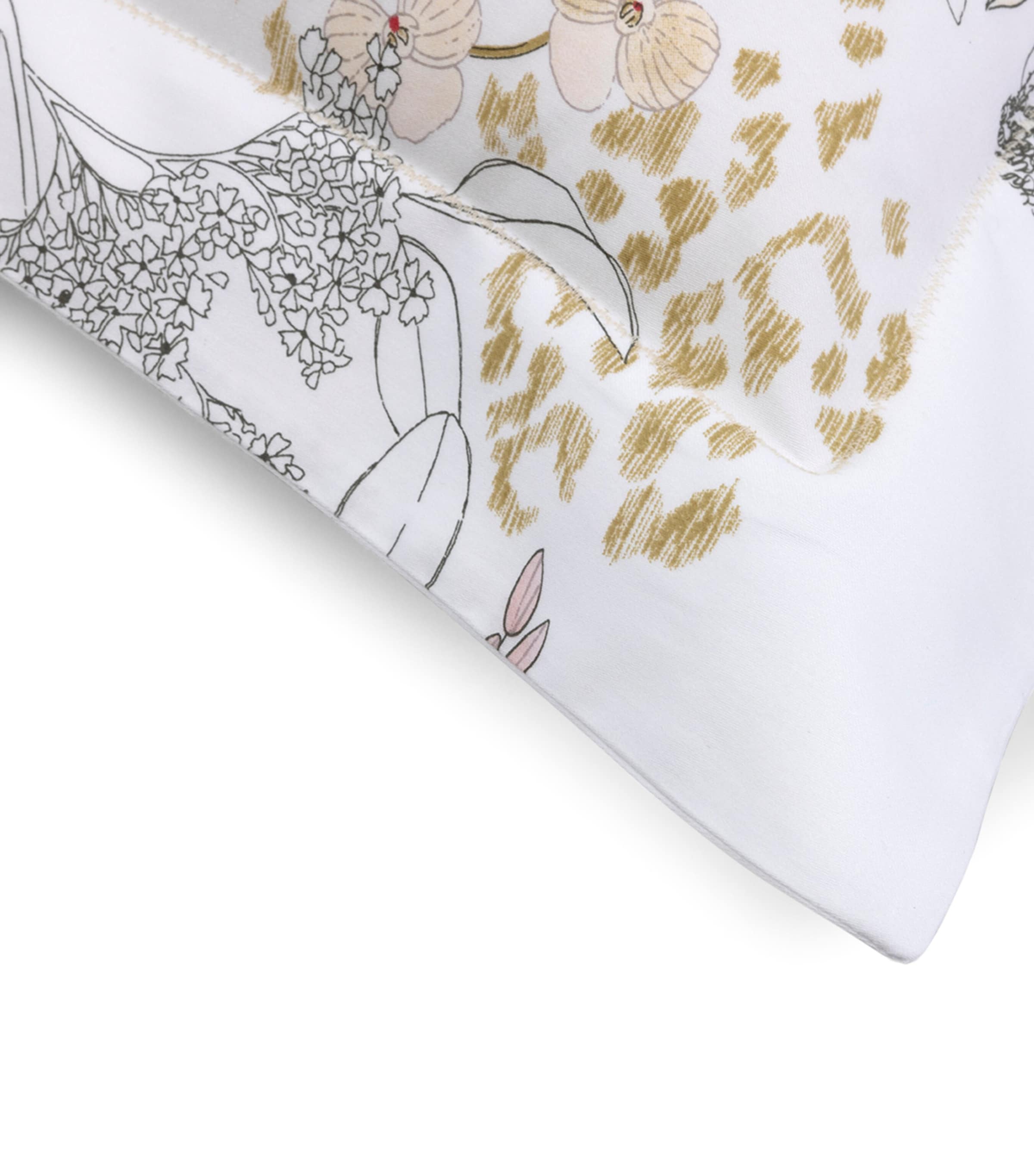Floral Orchidee Standard Oxford Pillowcase (50cm x 75cm) MULTICOLOURED Image 4
