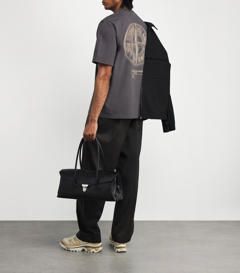 Cotton Compass Graphic T-Shirt V0062 Image 2