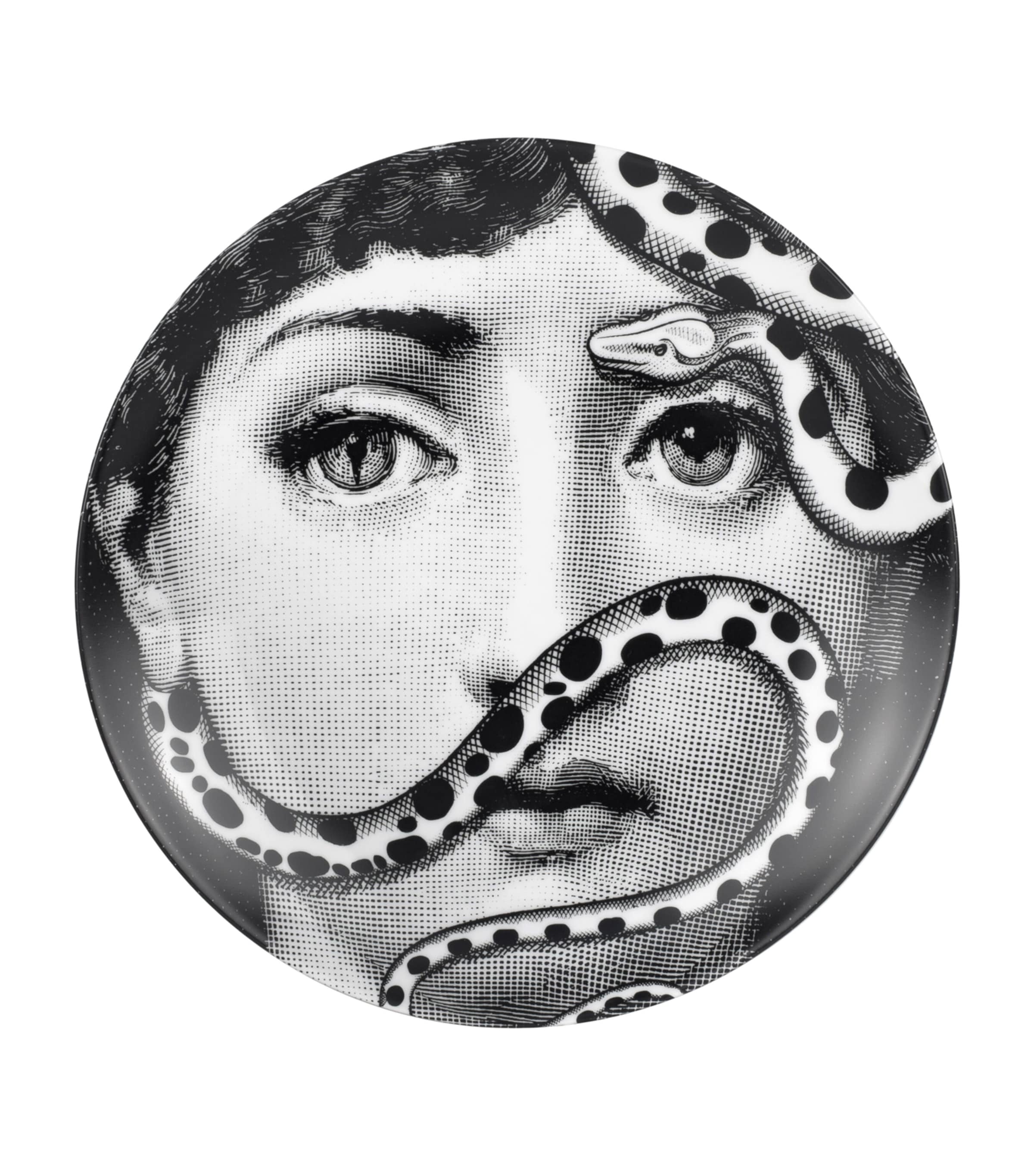 Fornasetti Tema e Variazioni No. 383 Wall Plate (26cm) | Home Accessories | Wall Plates | Designers | Fornasetti