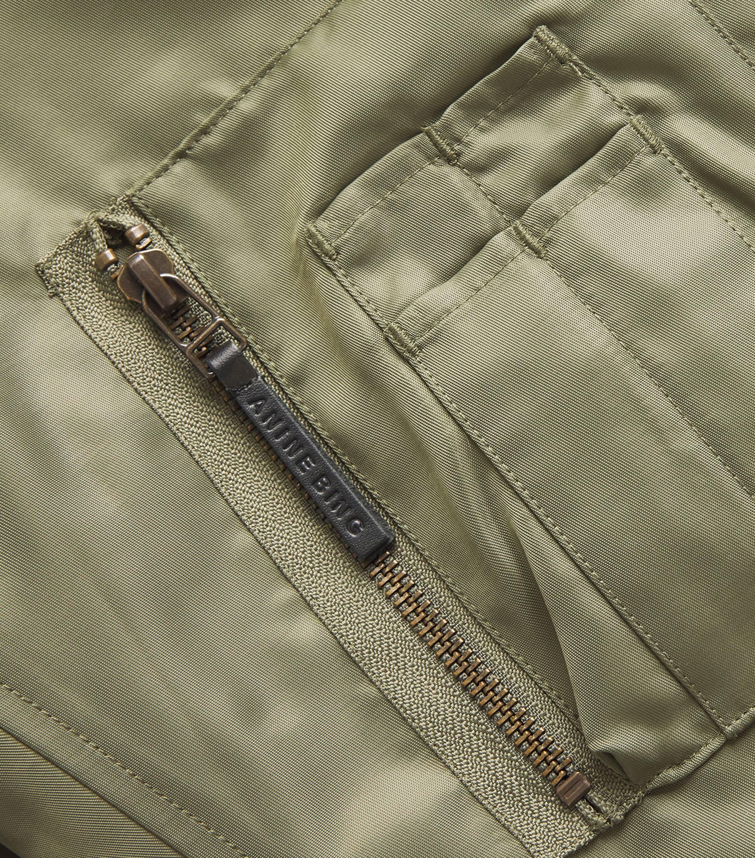 Leon Bomber Jacket ARMY GREEN Image 5