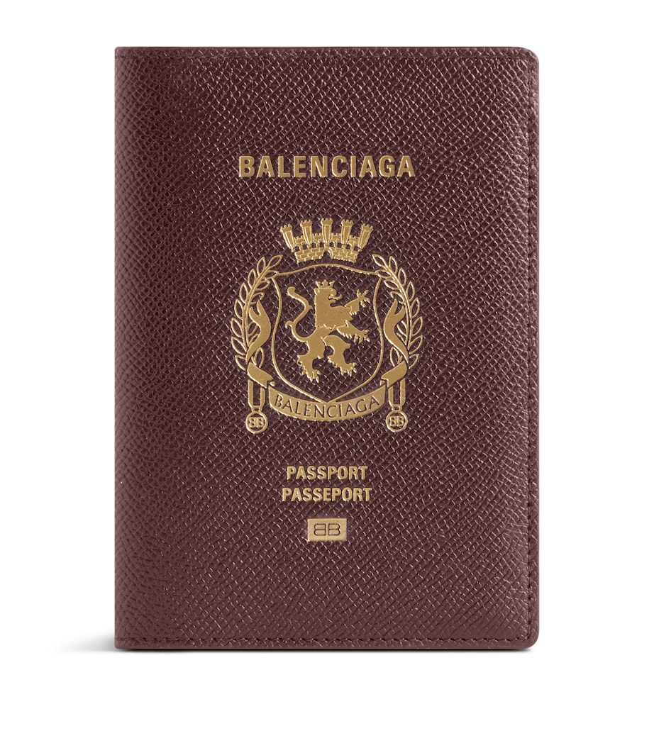Balenciaga Calfskin Passport Phone Holder Image 1