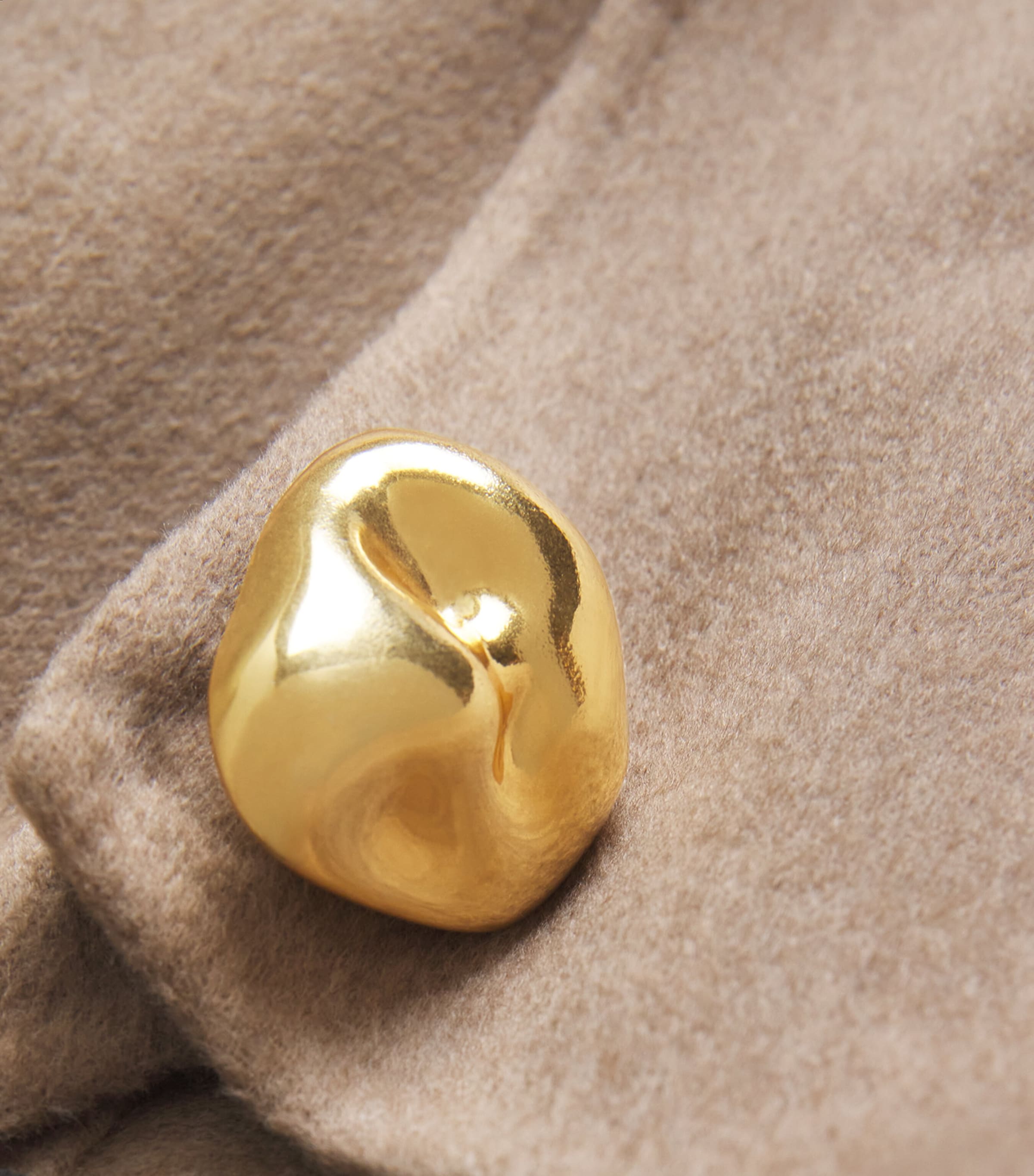 Cashmere Cut-Out Cape VR3 BROWN Image 5