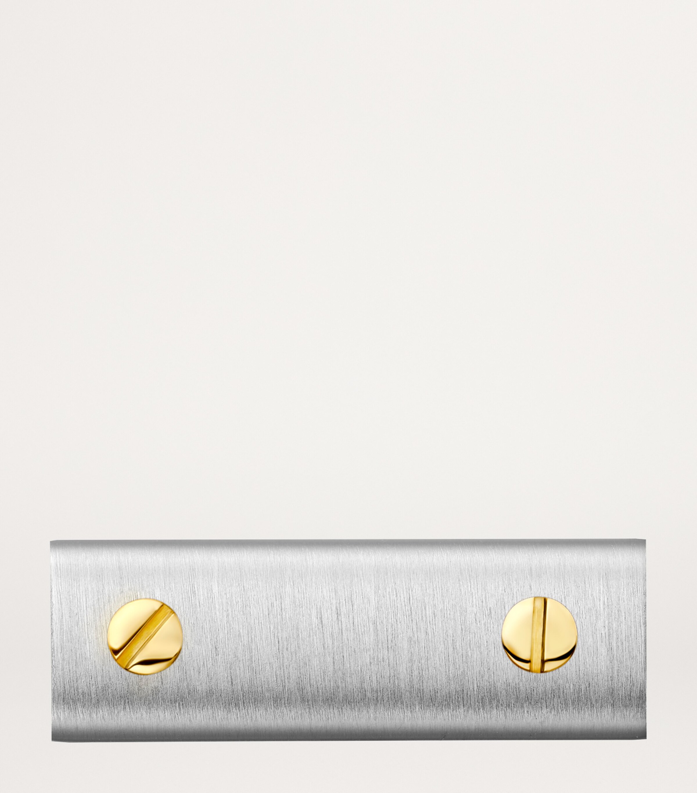 Cartier Sterling Silver and Yellow Gold Santos de Cartier Cufflinks Silver & Yellow Gold Image 4