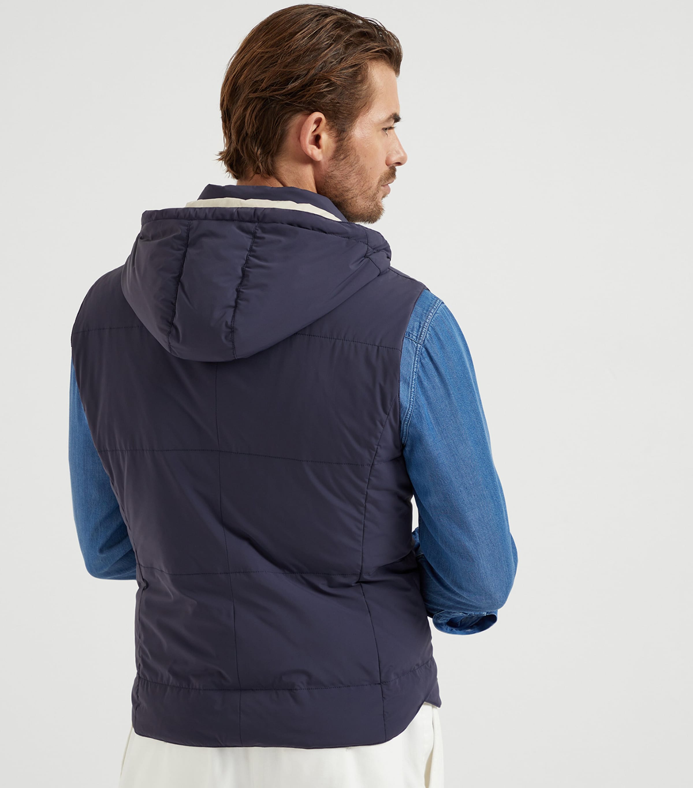 Brunello Cucinelli Down-Filled Padded Gilet | Harrods US