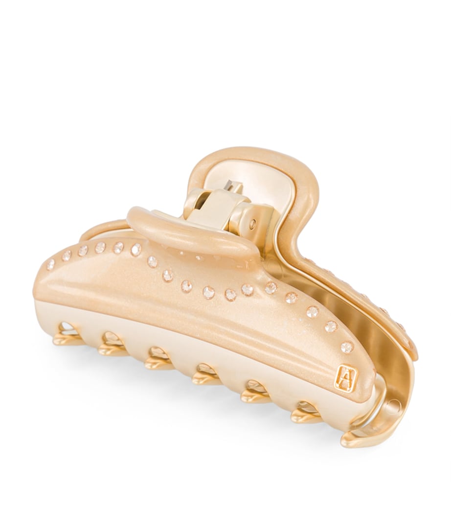 Alexandre de Paris Gold-Plated Claw Hair Clip Pail Dore/or Image 2