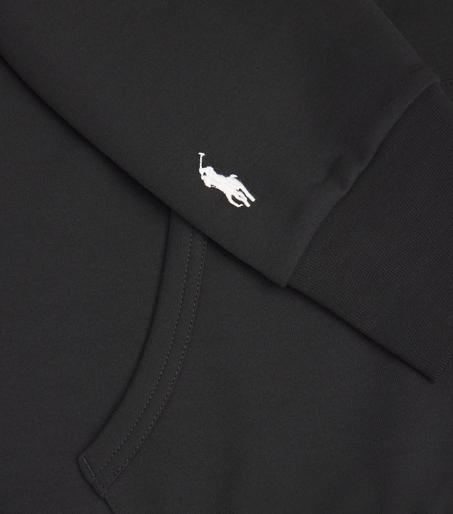 Polo Ralph Lauren Mens Chain Logo Hoodie Black Image 5