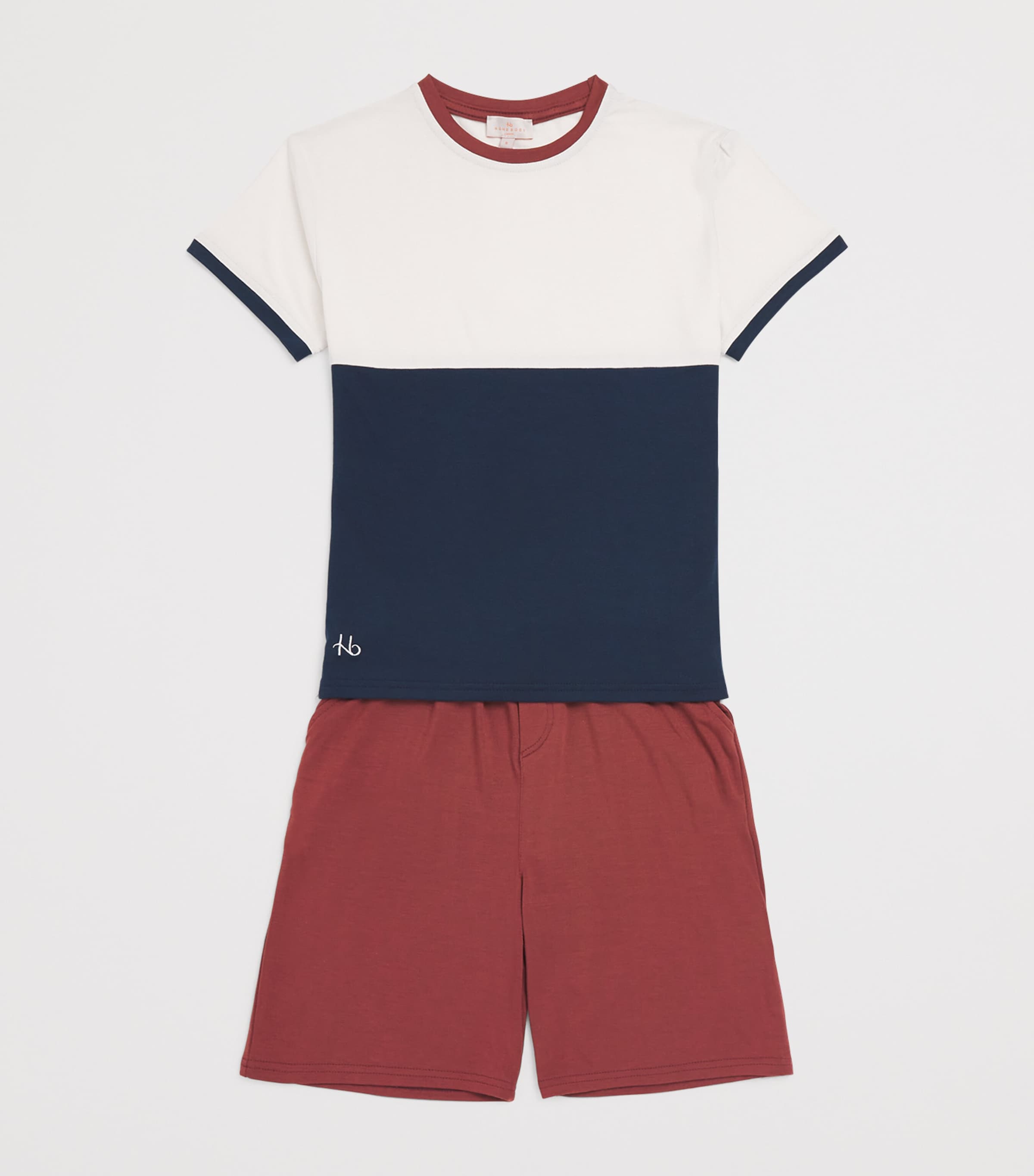 Jersey Aristo Shorts (4-16 Years) CLAY NAVY Image 3