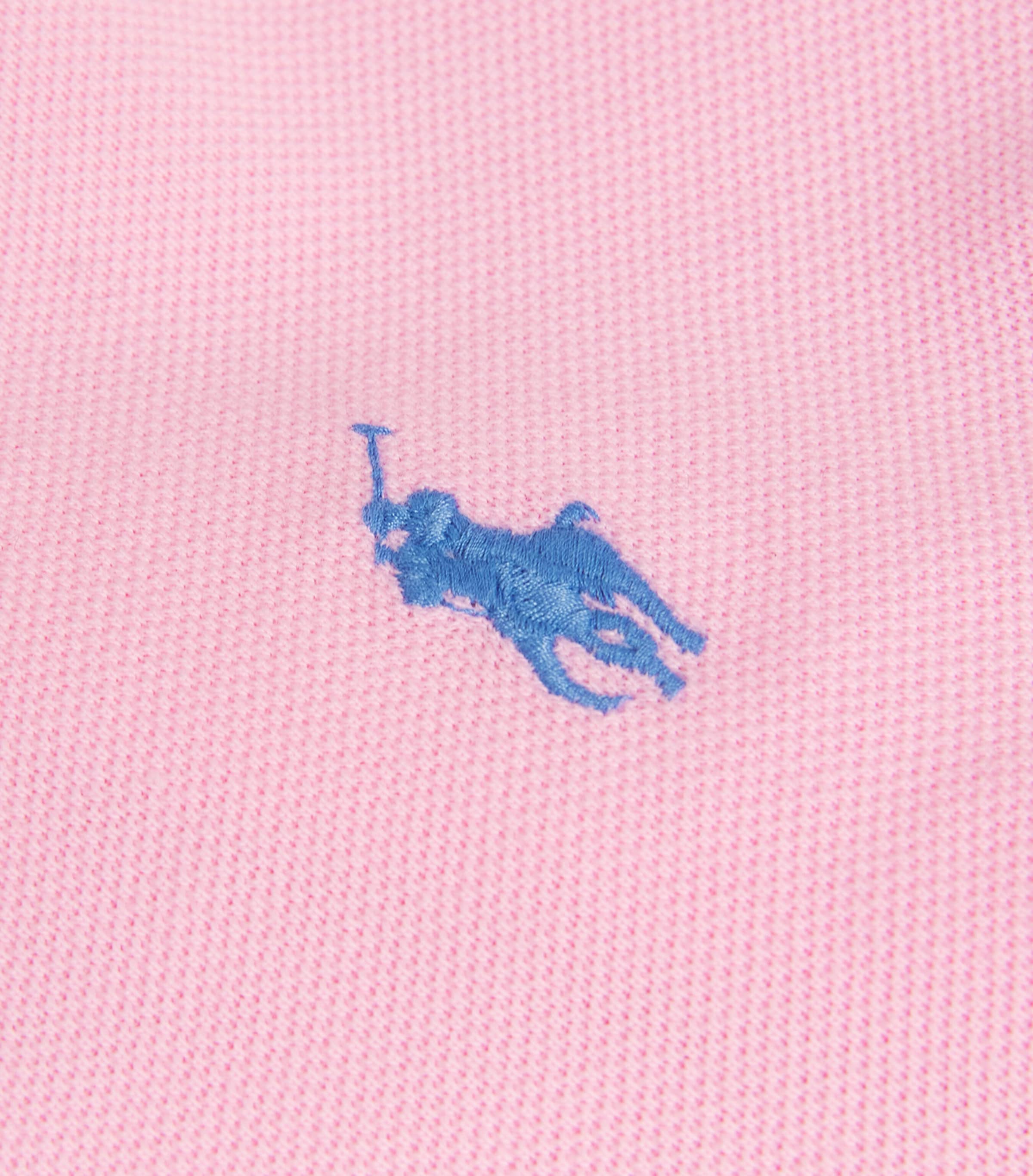 Polo Ralph Lauren Womens Cotton Mesh Polo Dress Pink Image 5