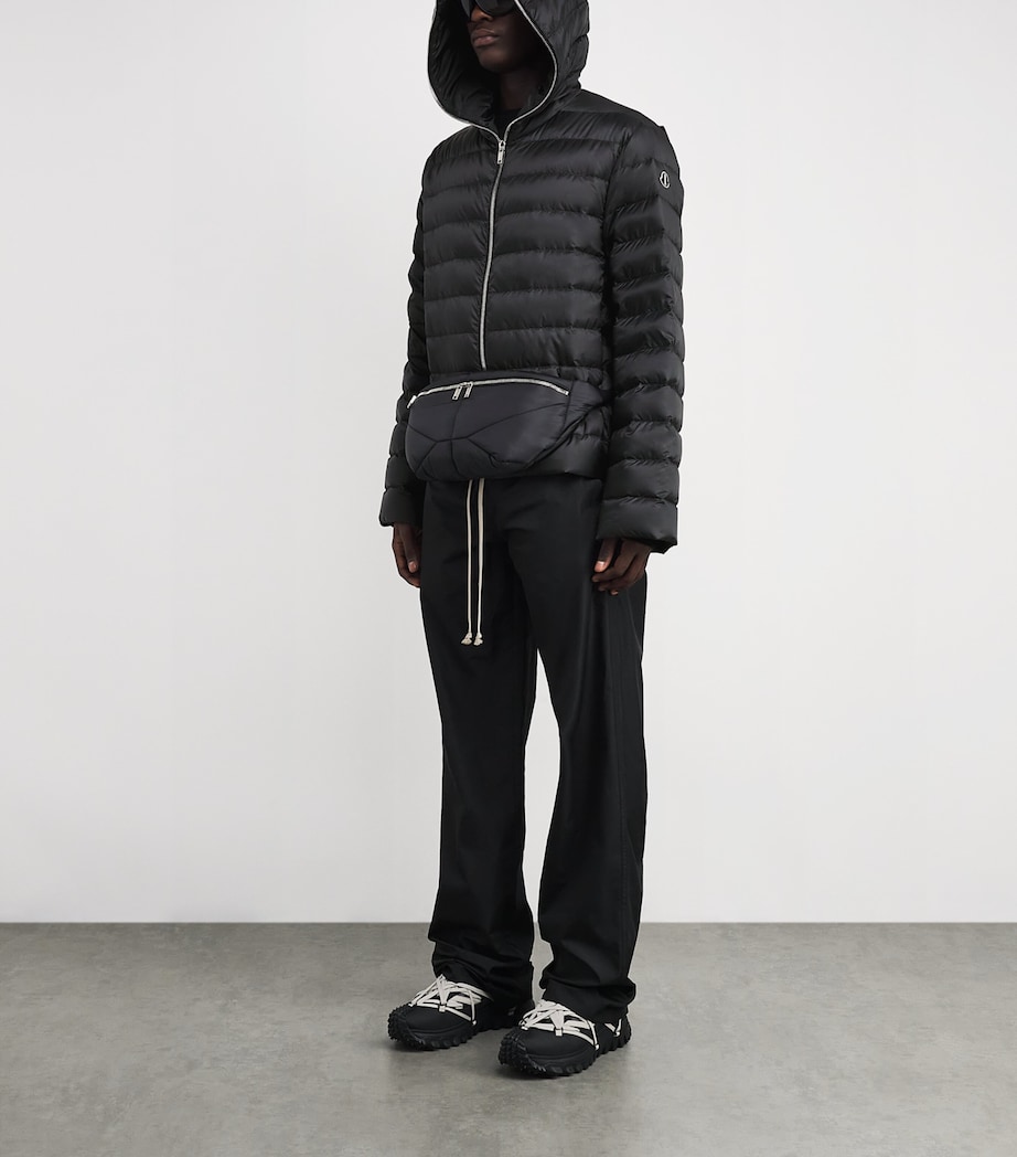 x Moncler Down Ziplock Puffer Jacket 999 - BLACK Image 2