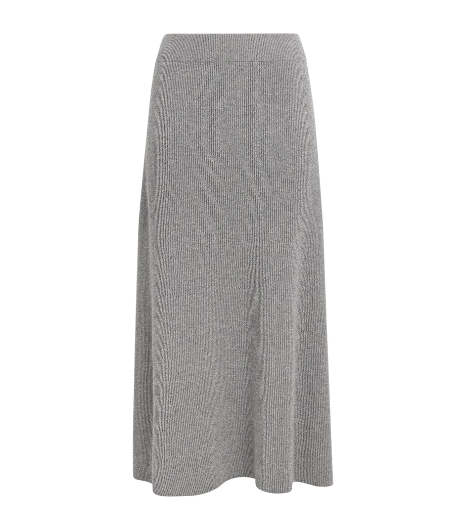 Merino Wool-Blend Midi Skirt 8132 ROCCIA Image 1