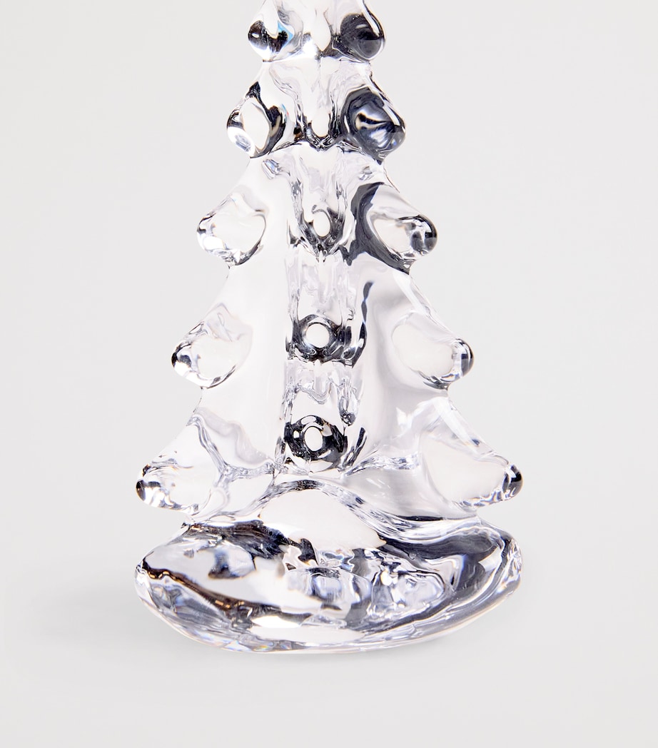 Glass Vermont Evergreen Christmas Tree Ornament CLEAR Image 2