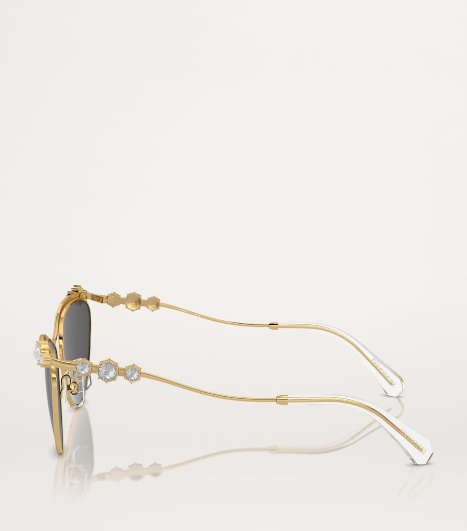 Swarovski Metal SK7017 Sunglasses Image 3