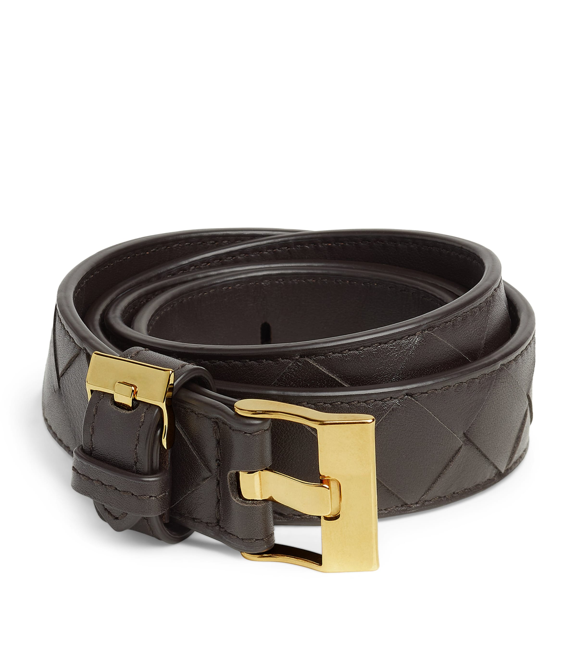 ベルト Bottega Veneta Black Leather Watch Belt Bottega Veneta Intrecciato Leather Watch Belt | Harrods US