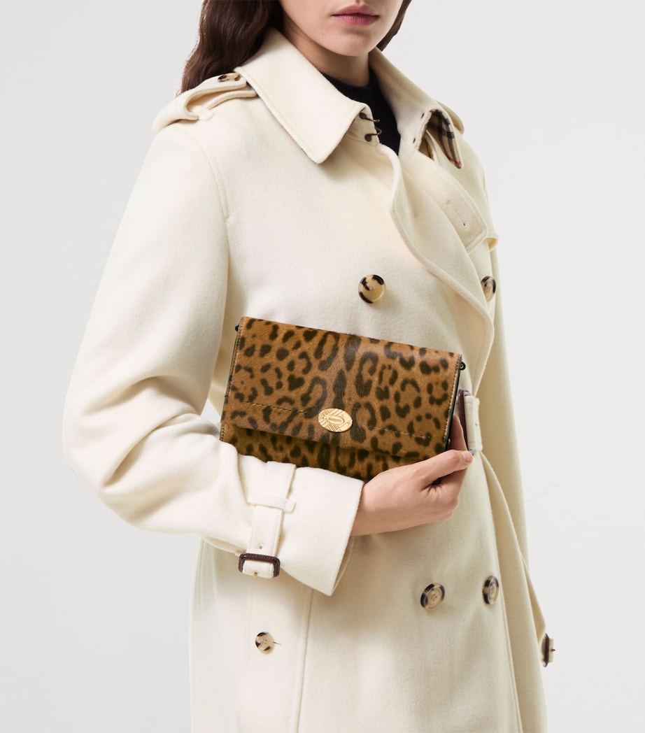 Burberry Calf Hair Leopard-Print Cotswolds Wallet Leopard/black Image 3