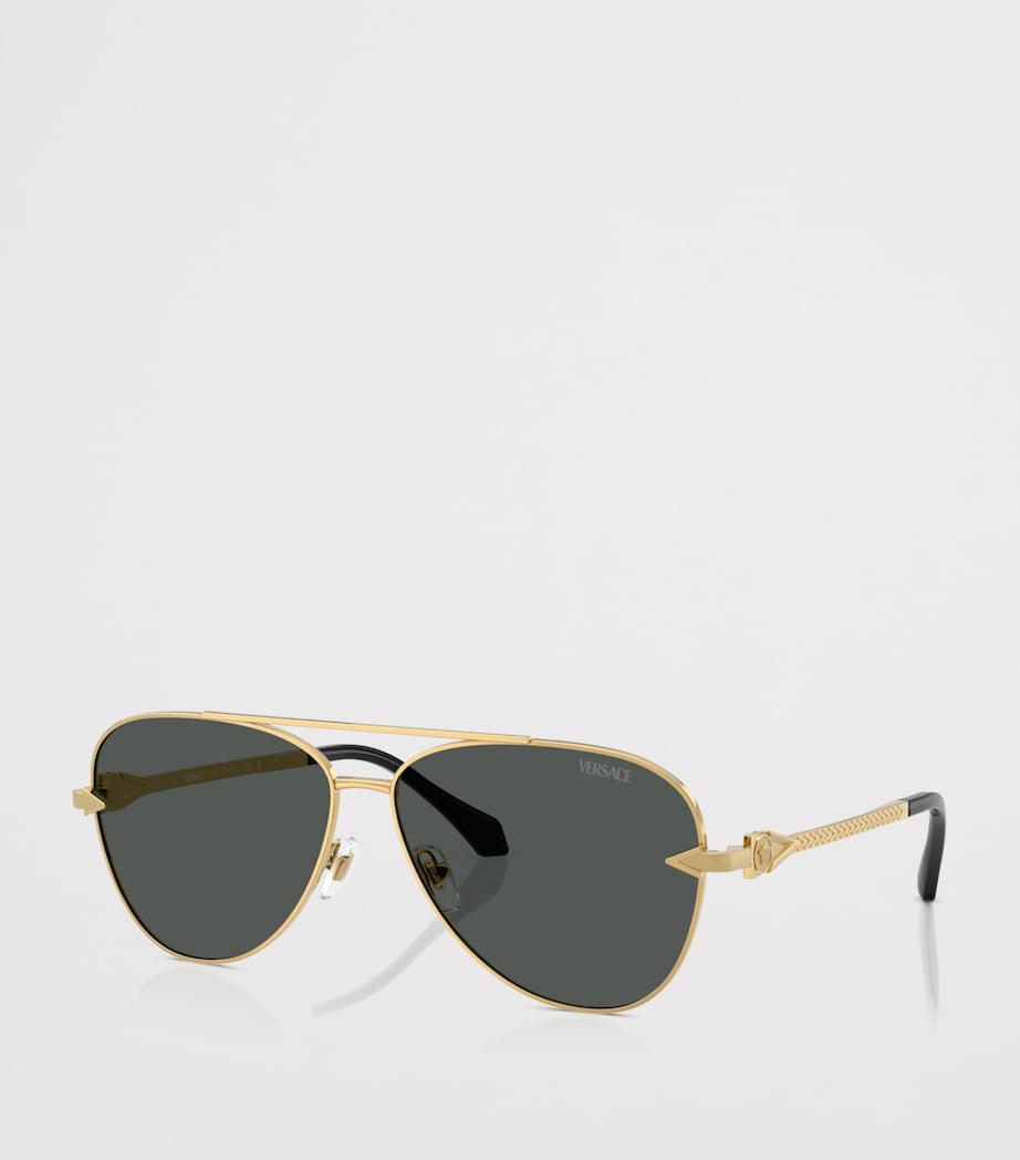 Versace Metal VE2283 Aviator Sunglasses Image 2