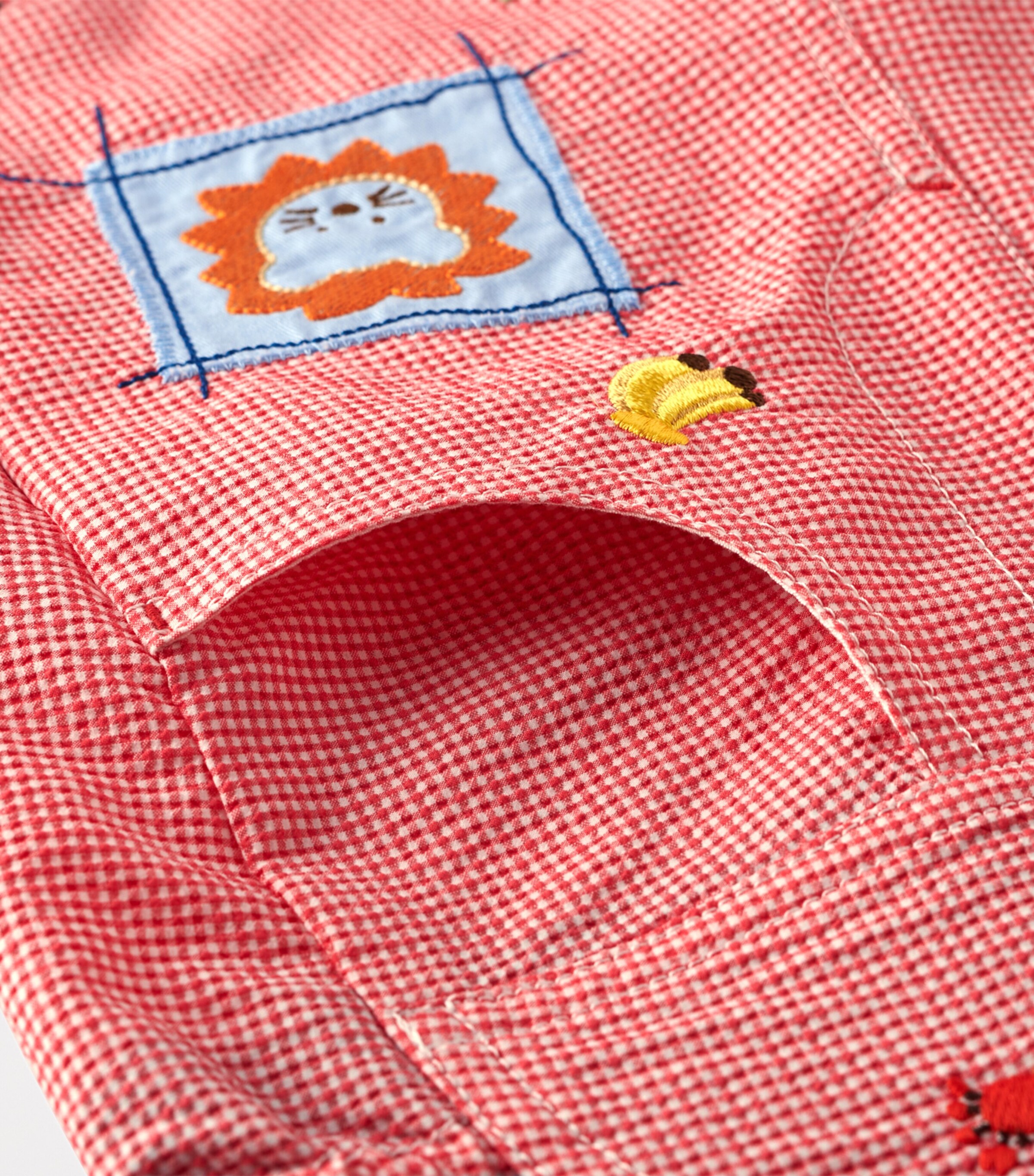 Cotton Classic Bear Dungarees (6-24 Months) 2 Image 4