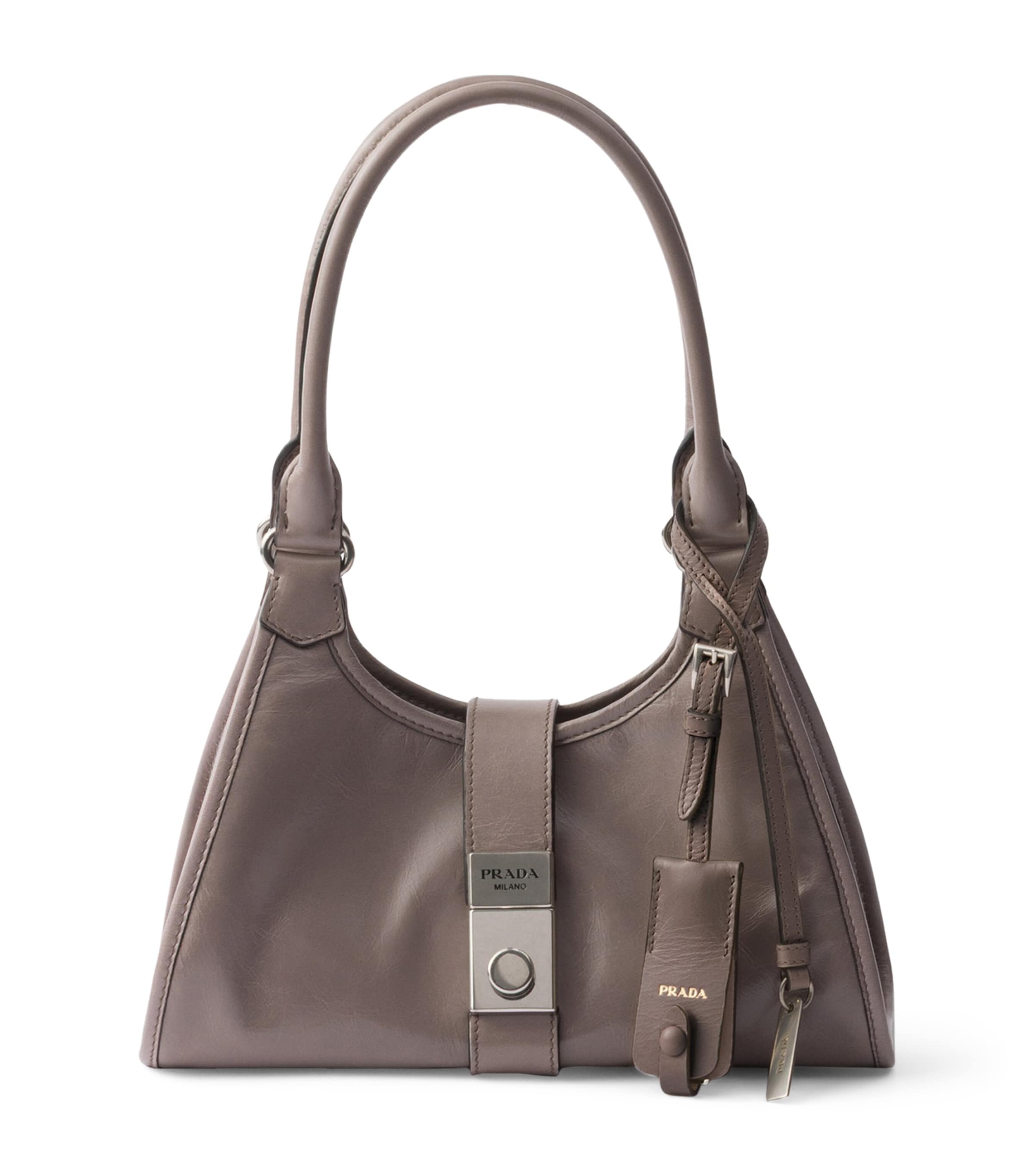 Small Leather Tote Bag F03SF Image 1