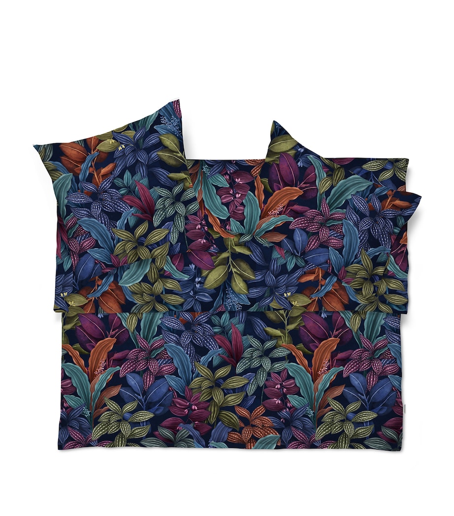 Cotton Aramis King Oxford Pillow Case (50cm x 75cm) BLEU Image 1