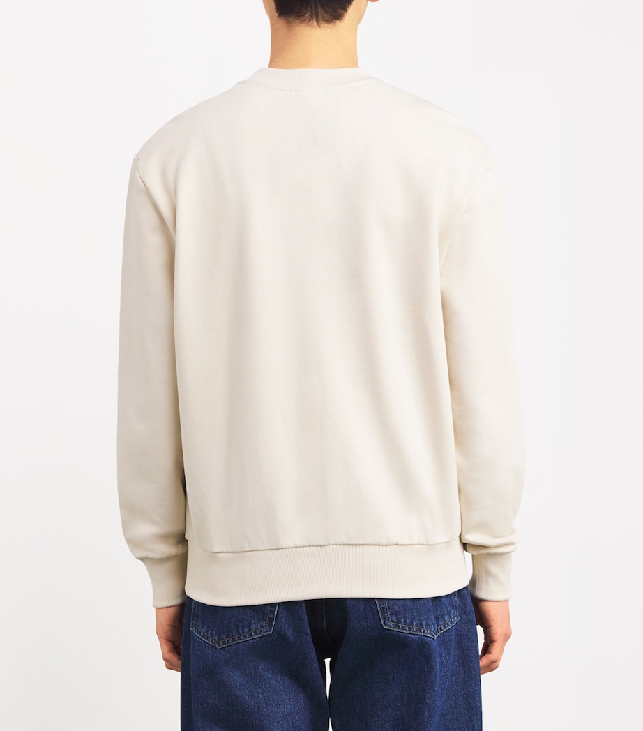 Cotton Logo Sweatshirt AAE MASTIC Image 4