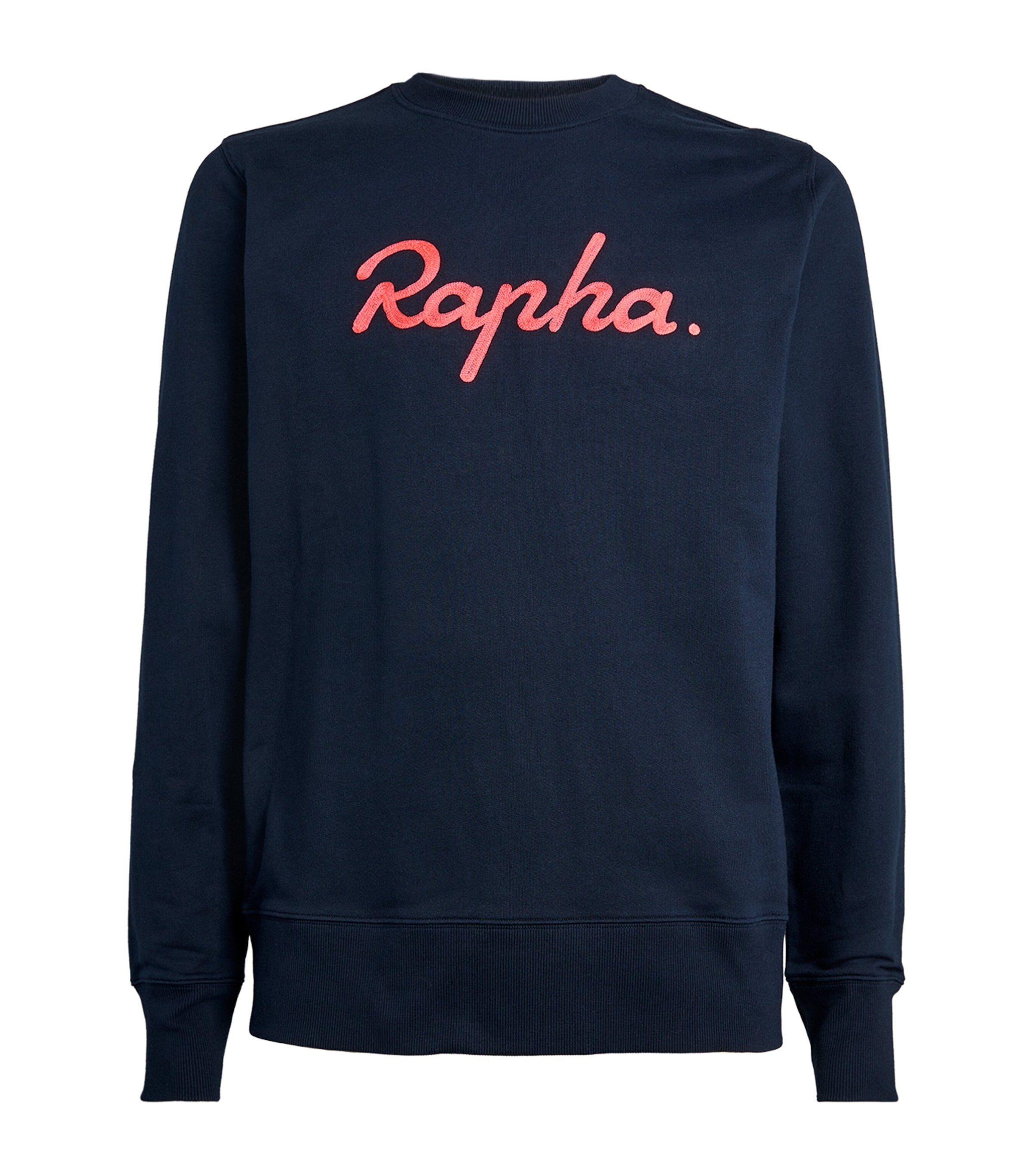 Rapha Cotton Logo Sweatshirt In Navy