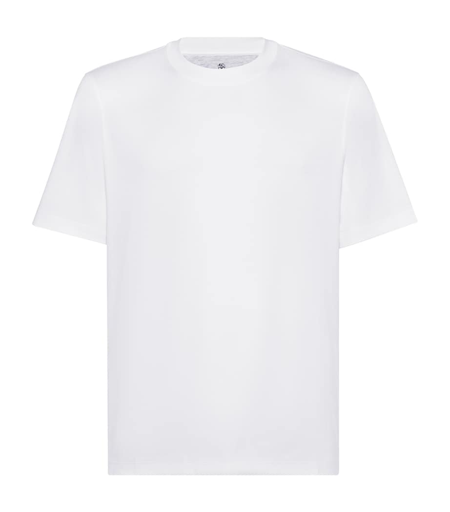 Cotton Crew-Neck T-Shirt C6159 Image 1