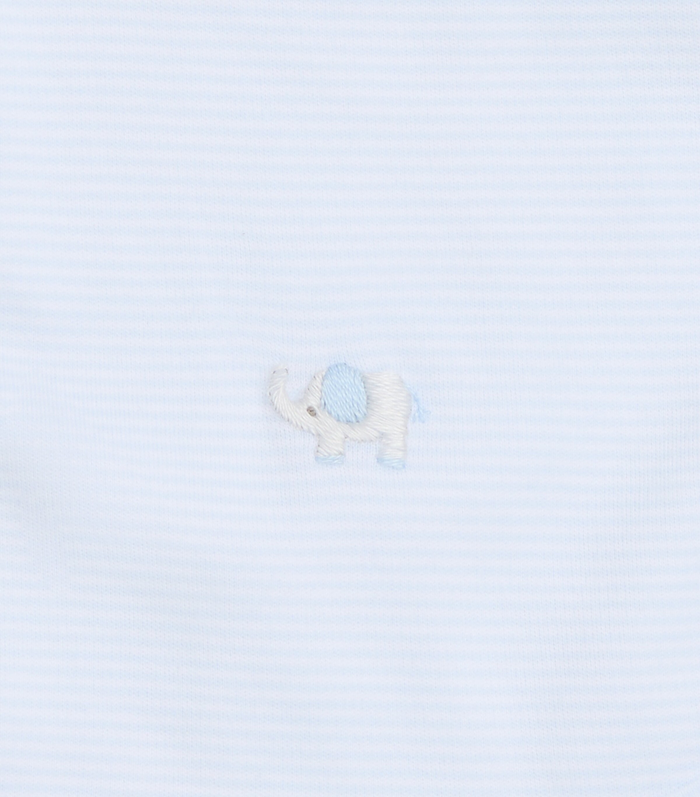 Kissy Kissy Cotton Stripe Elephant Bib Light Blue Image 2