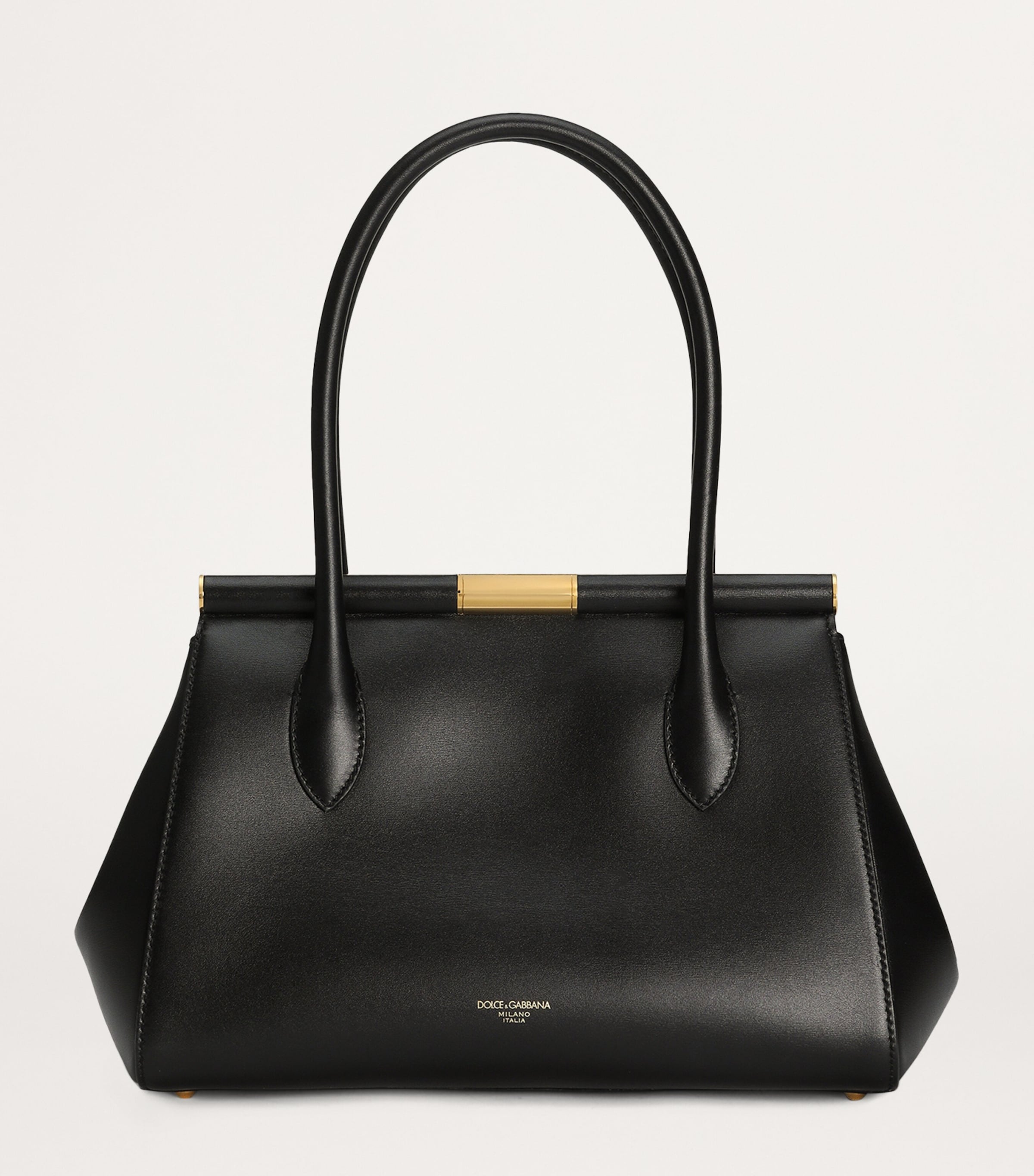 Dolce & Gabbana Leather Marlene Top-Handle Bag | Harrods US