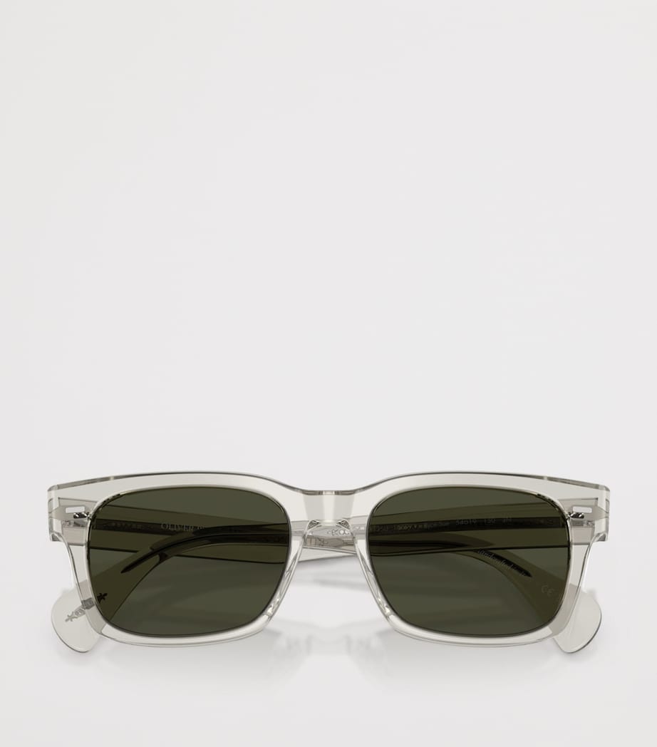 Oliver Peoples Ryce Rectangle Sunglasses Grey Image 5