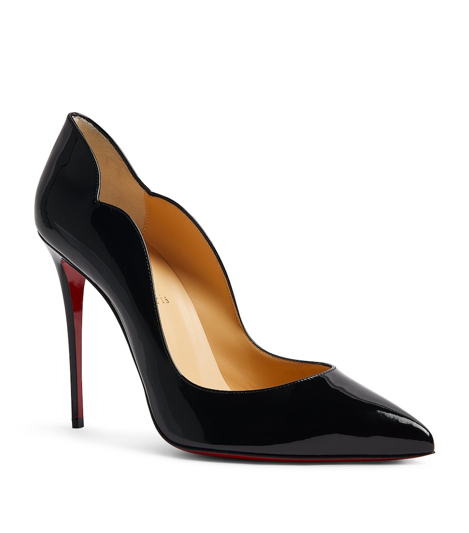 Hot Chick Patent Leather Pumps 100 BK01 Image 1