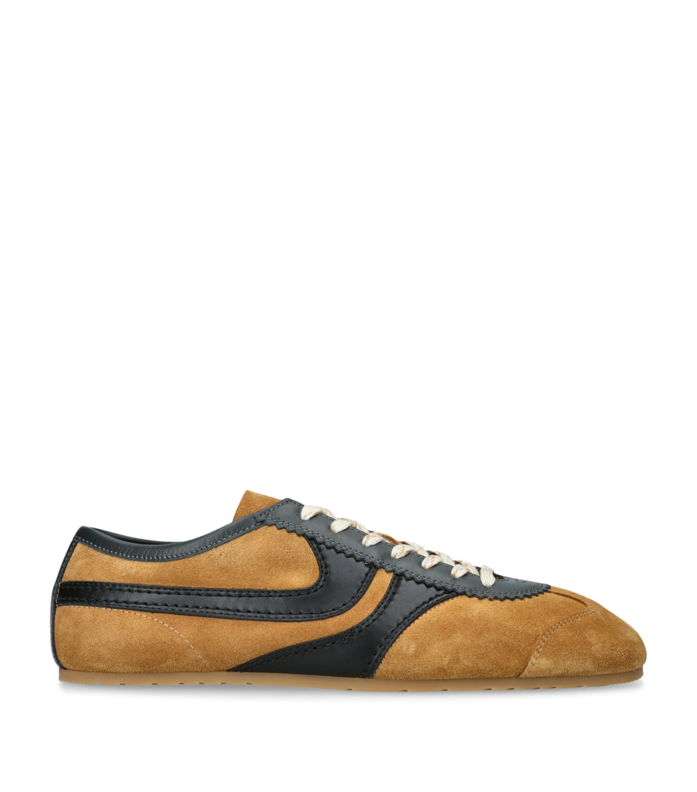 DRIES VAN NOTEN Suede Dustin Sneakers | Men New In | Mens Shoes | Men Shoes | Trainers | Low-Top Trainers | Designers | Dries Van Noten
