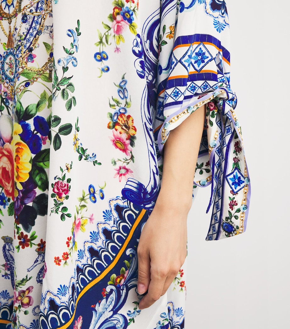 Silk Tiles Darls Short Kaftan TILEDARL Image 6