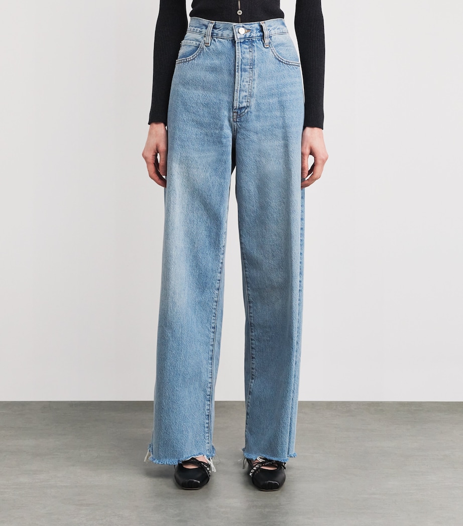 The Collegiate Wide-Leg Jeans BRNF BRINE NEW Image 3