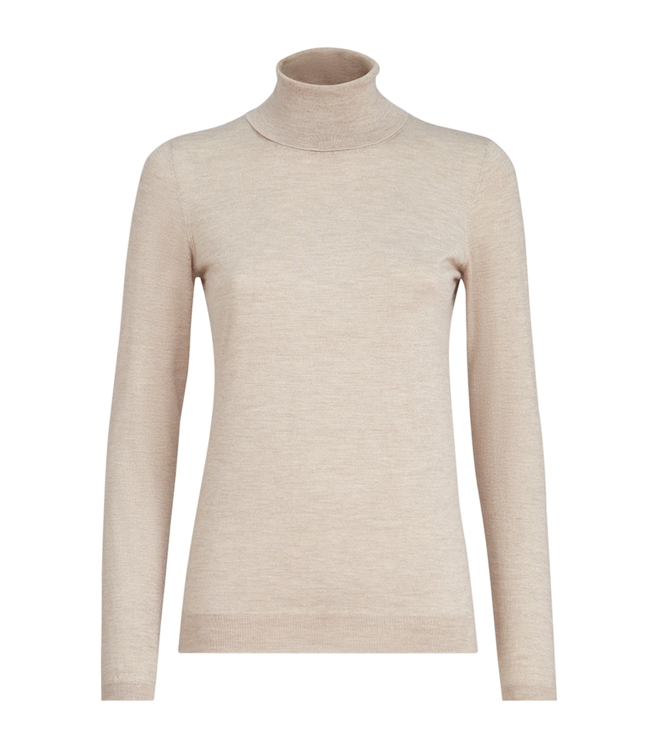 Brunello Cucinelli Womens Cashmere-Silk-Blend Rollneck Sweater Image 1