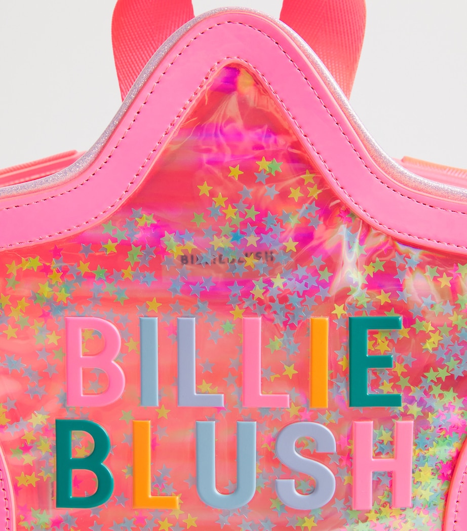 Star Glitter Backpack 499FUSCHIA Image 3