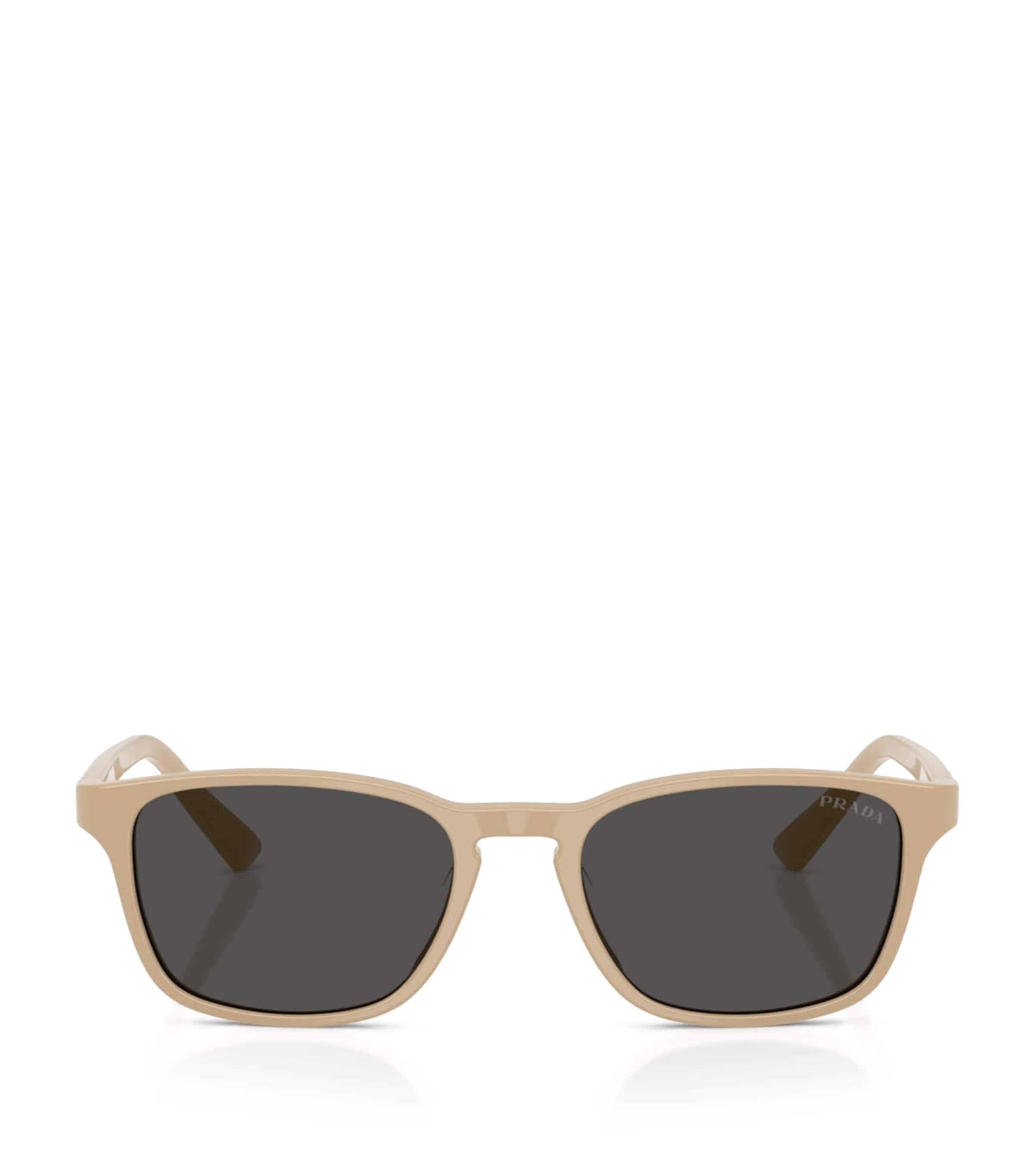 Prada Acetate Pillow Sunglasses Brown Image 1