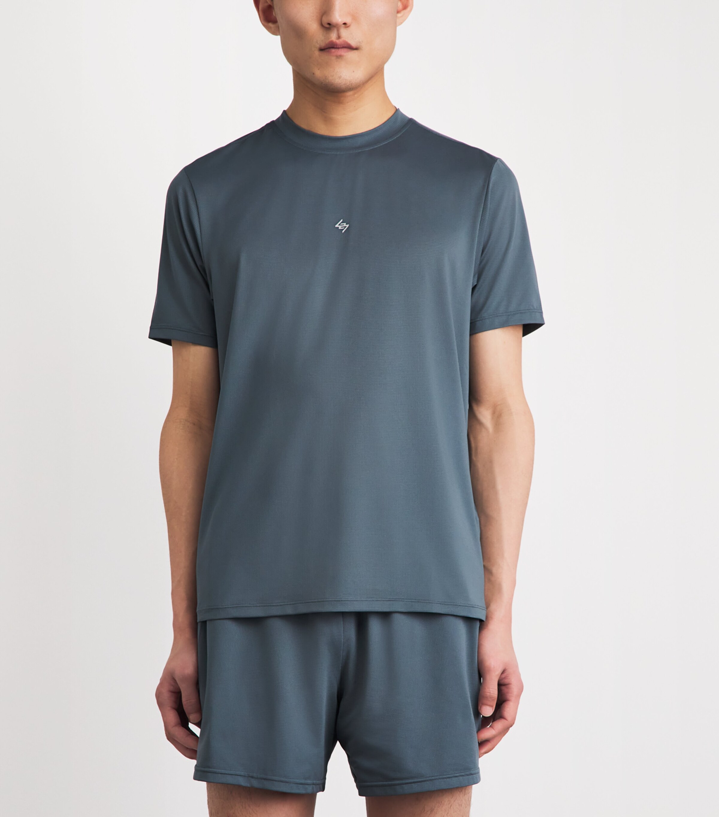 Represent 247 Mens Mesh DNA T-Shirt Dusky Navy Image 4