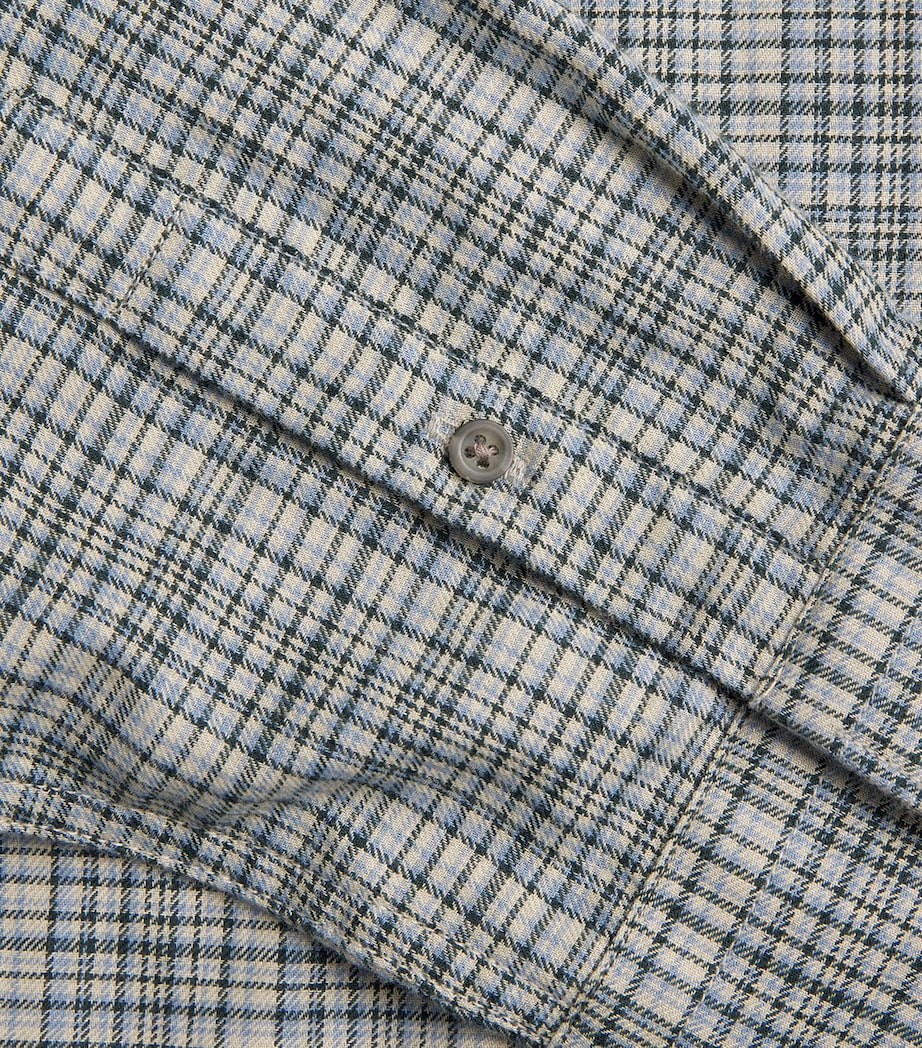 Vince Mens Cotton Check Shirt Psc Combo Image 5