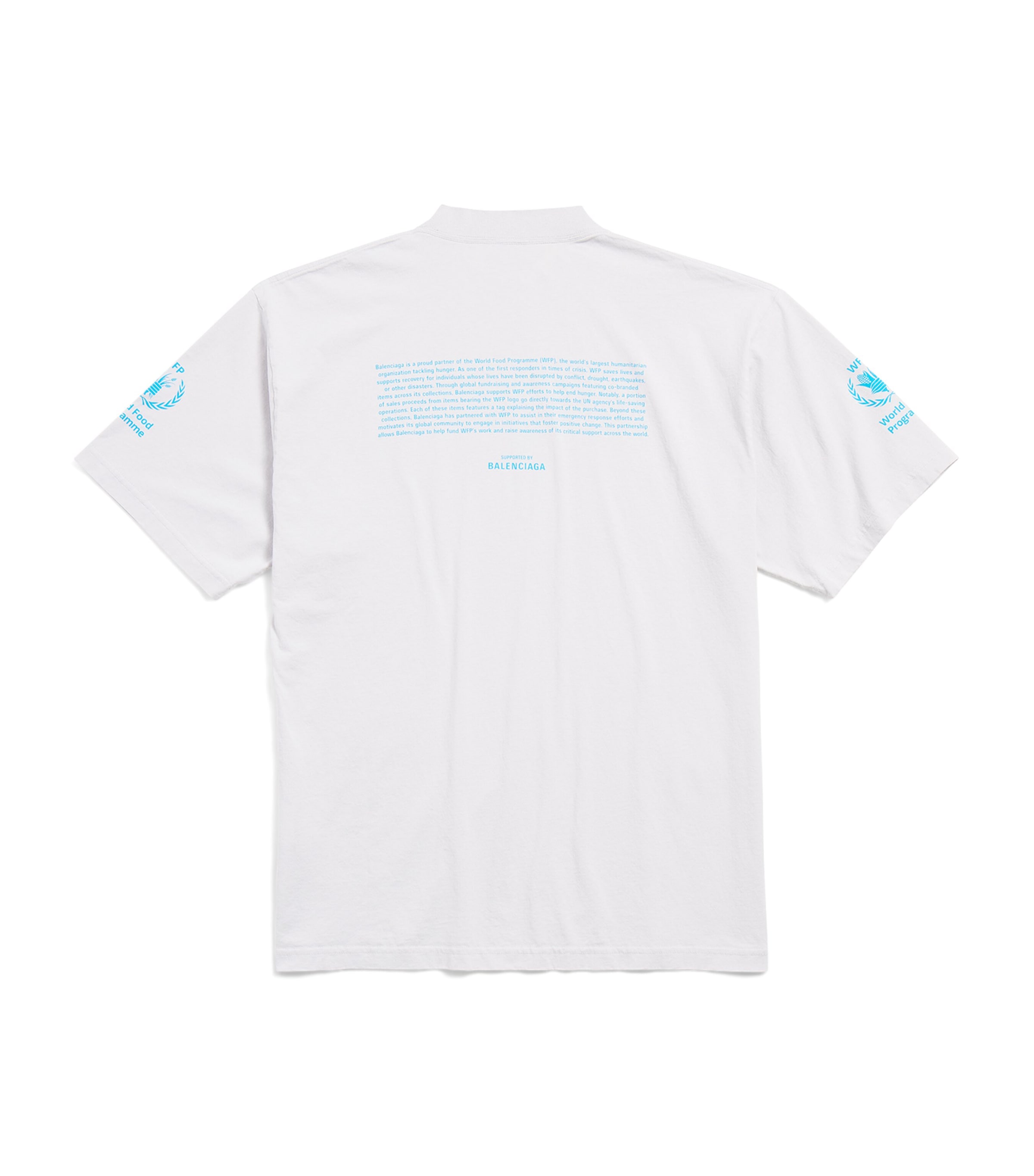 Cotton WFP Oversized Logo T-Shirt 9012 Image 5