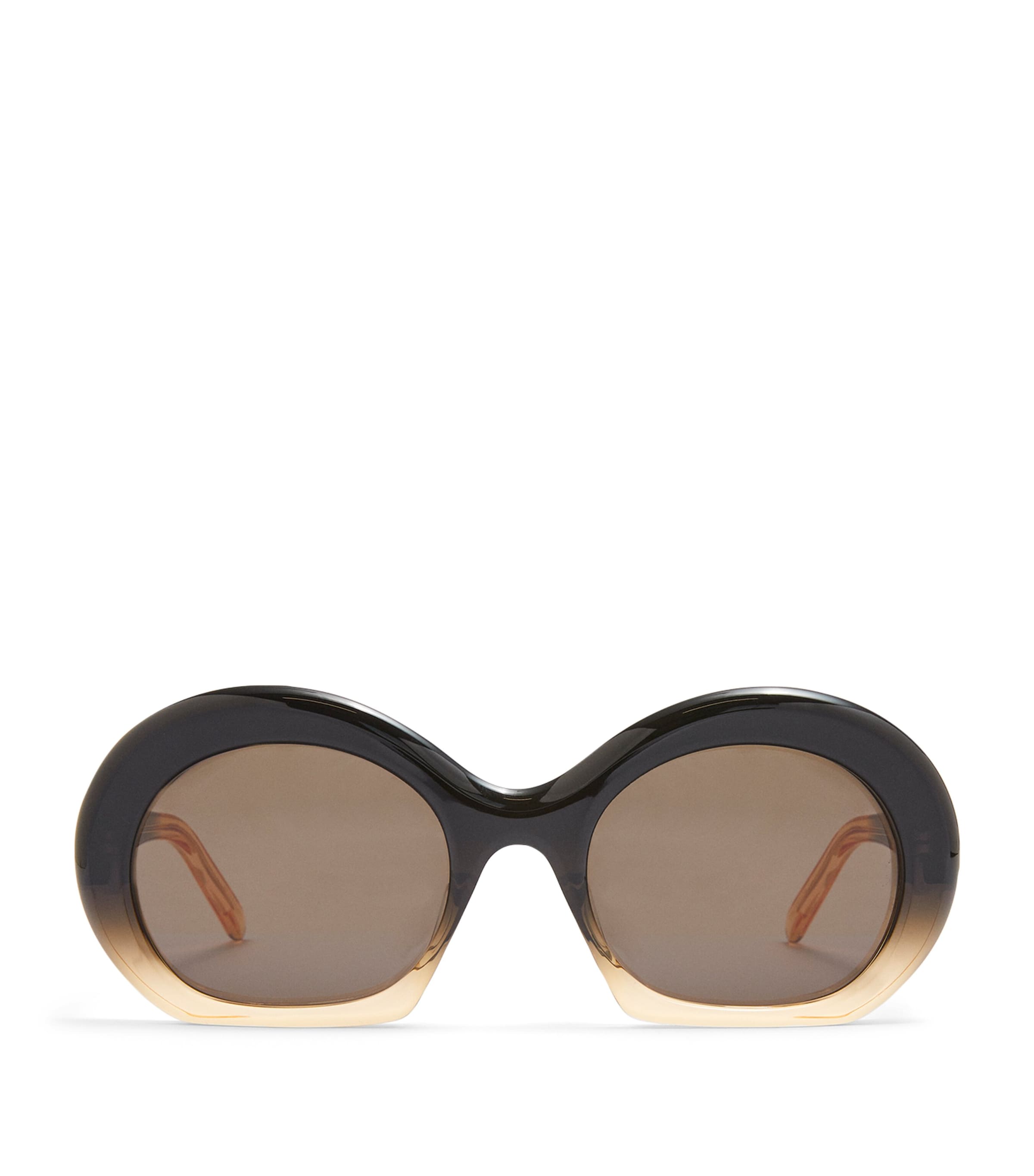 Loewe G832270x06 Half Moon-framed Acetate Sunglasses In Black