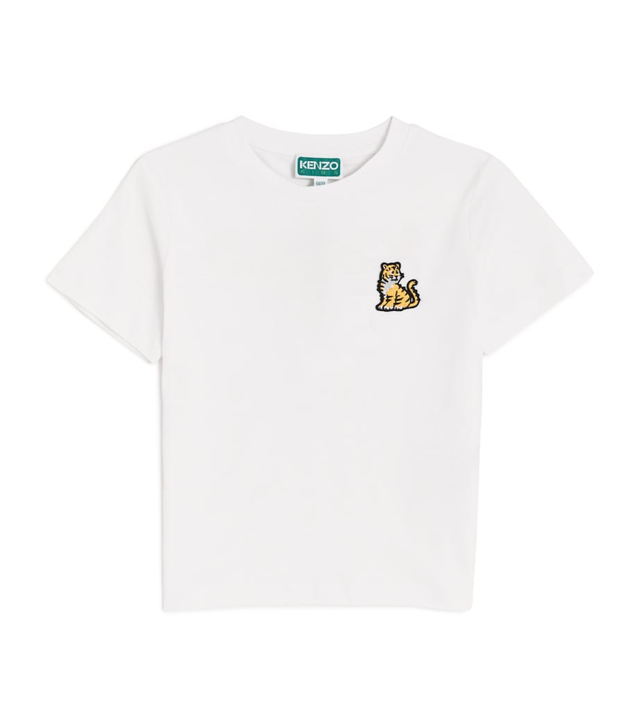 Cotton Tiger Graphic T-Shirt (9 Months-4 Years) 10PWHITE Image 1