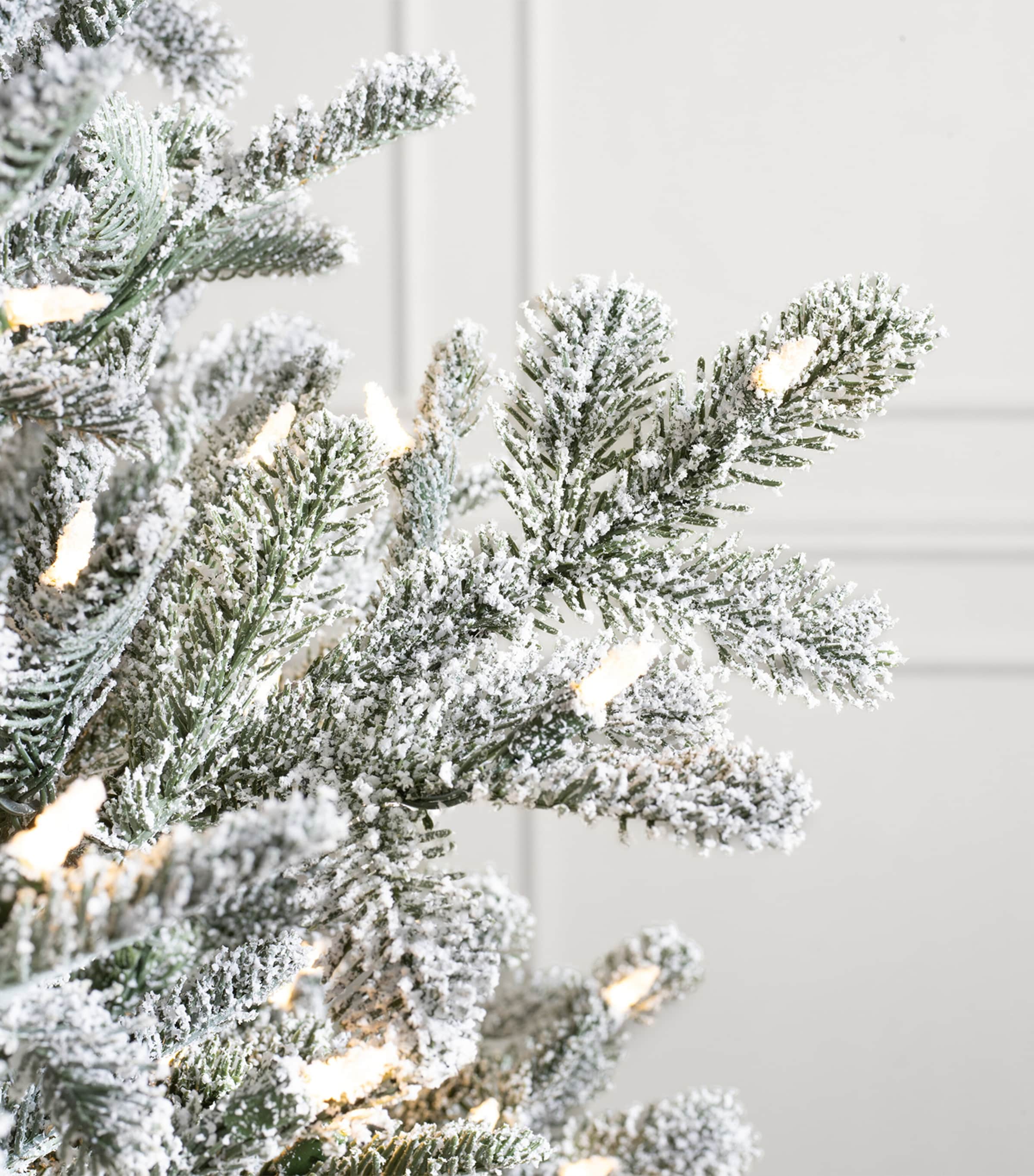 BALSAM HILL Nordmann Fir LED Flip Christmas Tree (6ft) Green Image 4