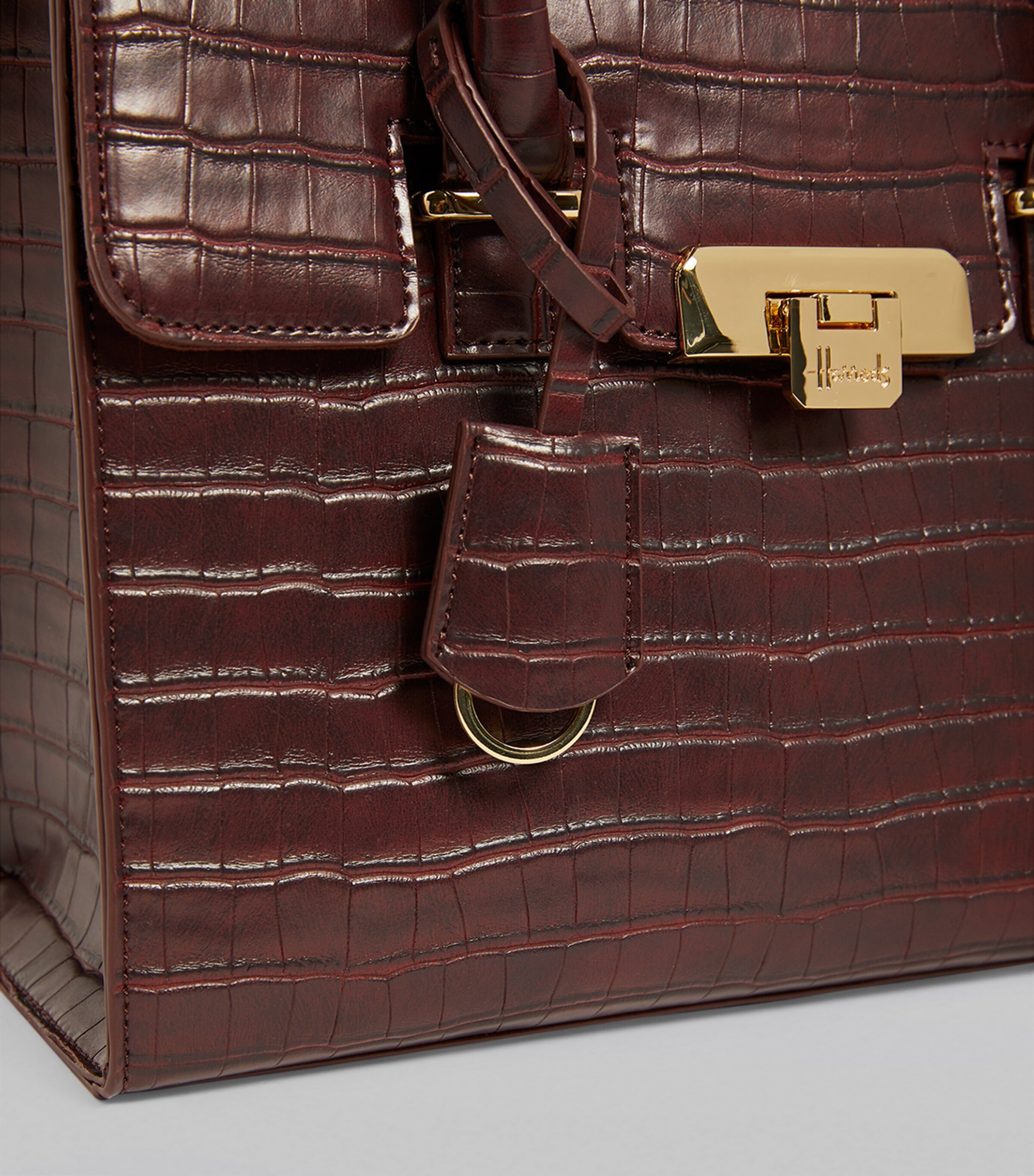 Mini Battersea Shoulder Bag BROWN Image 7