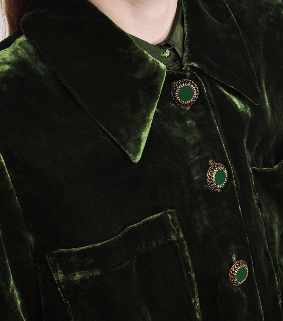 Velvet Jia Jacket DEEP OLIVE DEOL Image 6