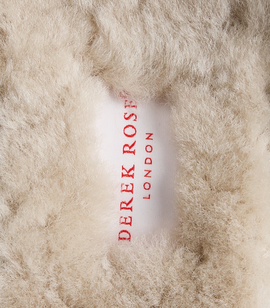 Derek Rose Suede Douglas Slippers Black Image 12
