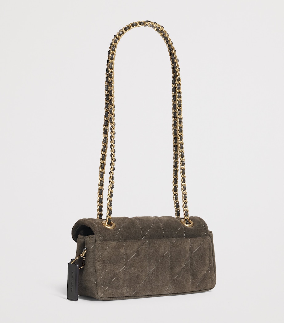 Suede Brooklyn 39 Shoulder Bag B4/OLIVE Image 3