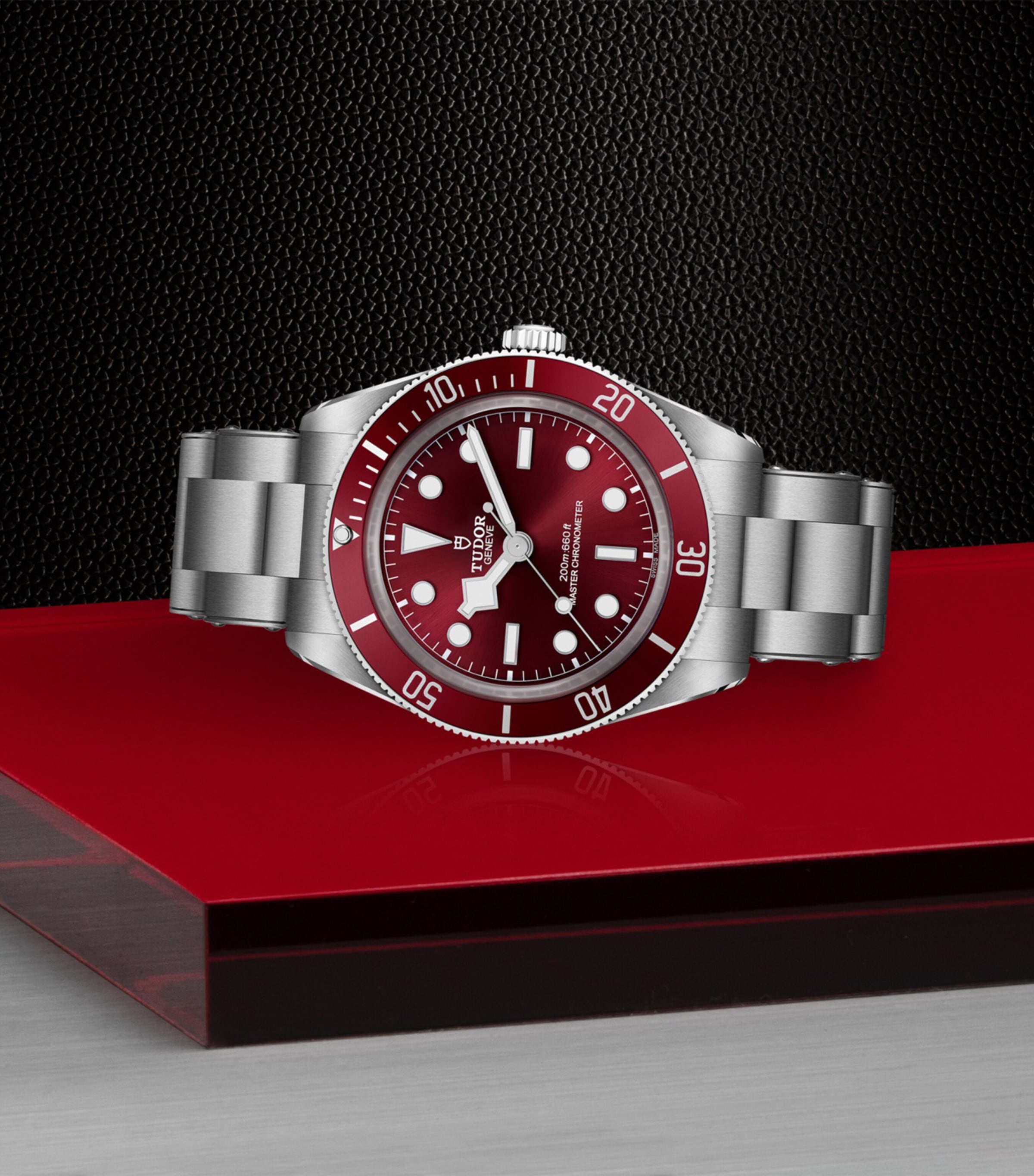 Black Bay 58 Stainless Steel Watch 39mm RED Image 3