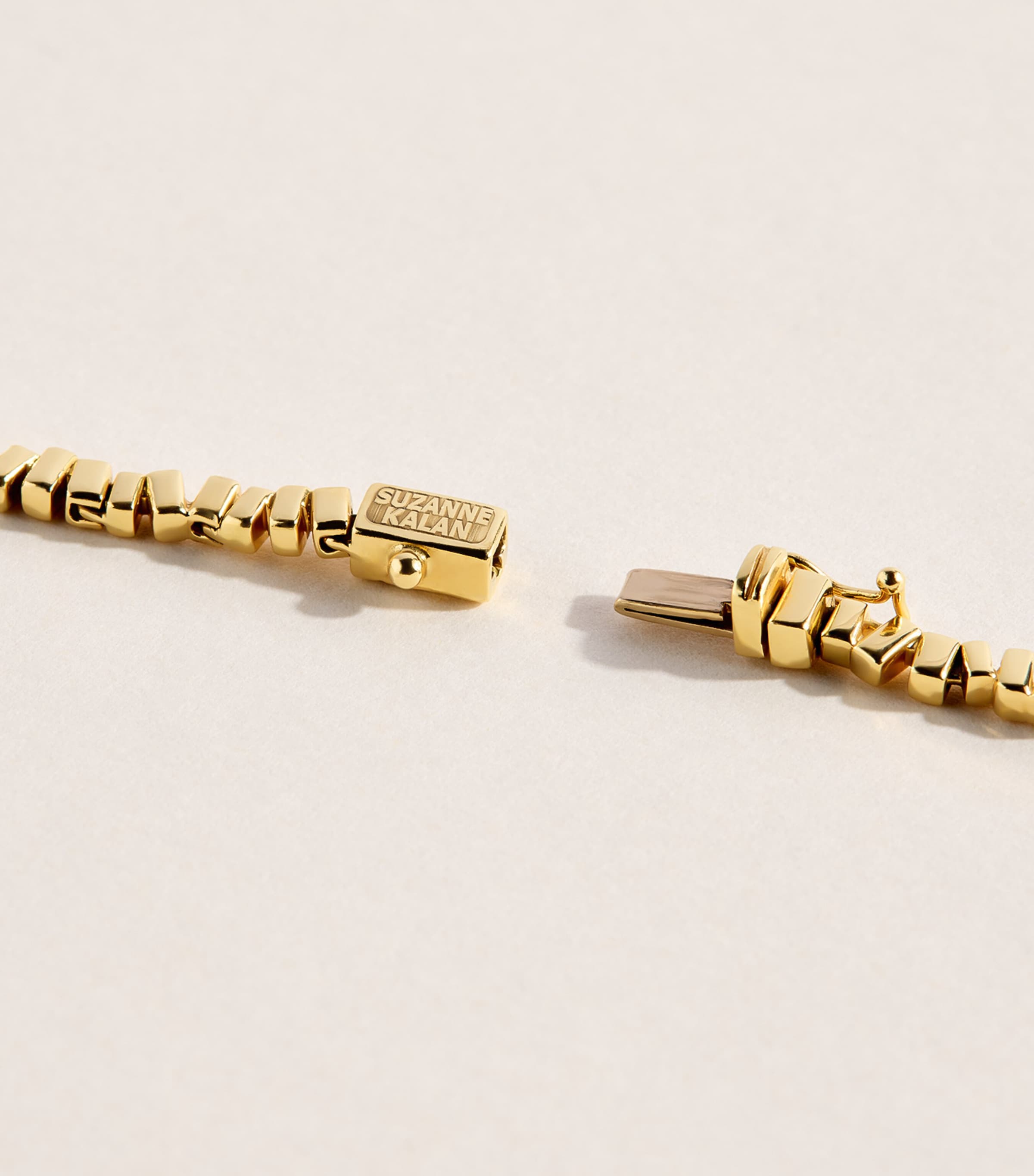 Suzanne Kalan Yellow Gold Golden Age Mini Tennis Necklace Yg Image 3
